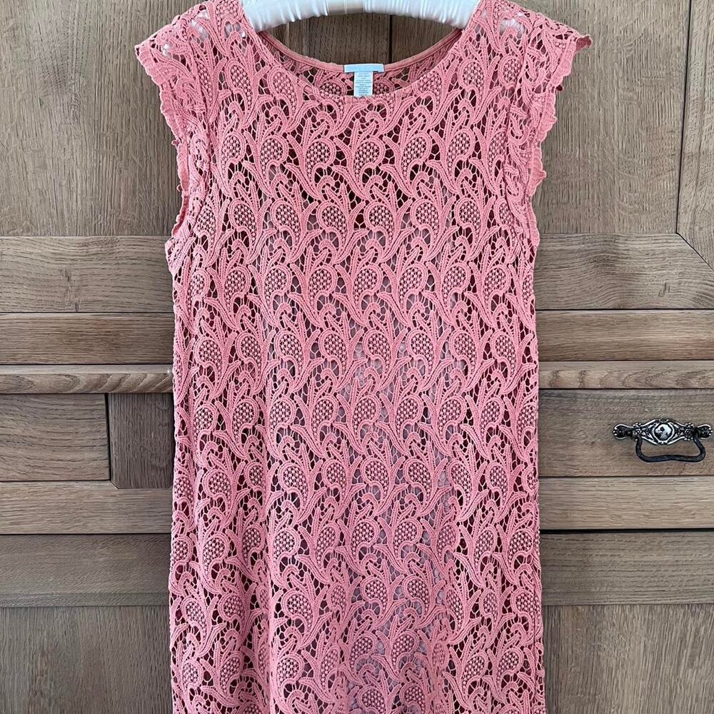 Eberjey Pink Lace Dress